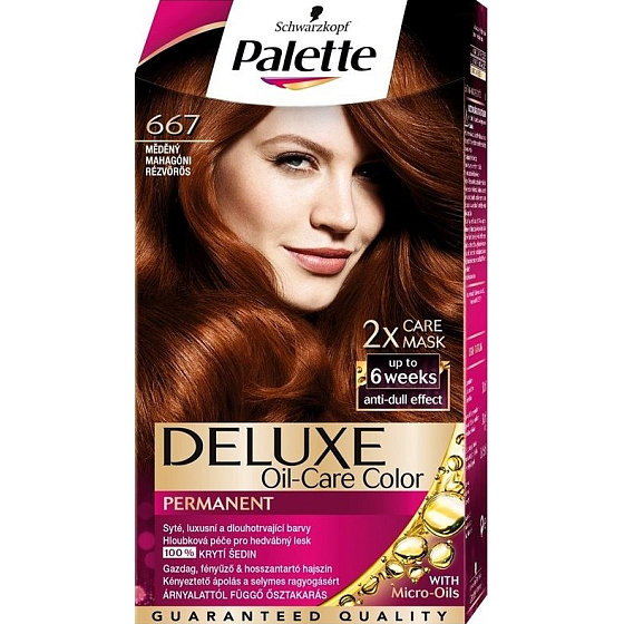 Schwarzkopf Palette Deluxe barva na vlasy 667 Měděná 115 ml