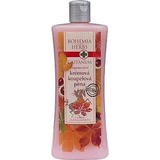 Bohemia Gifts Castanum Extrakt z kaštanu koňského regenerační koupelová pěna 500ml
