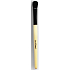 Be Chic! Professional White B 07 kosmetický štětec s přírodními černými kozími štětinami na oči plochý 16 cm