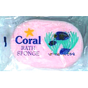 Coral Bath Sponge koupelová houba různé barvy 15 x 10 x 5 cm