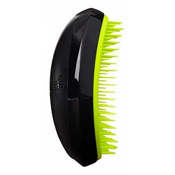 Tangle Teezer Salon Elite Neon Brights Profesionální kompaktní kartáč na mokré vlasy černo-neonově žlutý