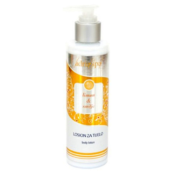 Adria Spa Citron & Slaměnka regenerační tělové mléko 200 ml