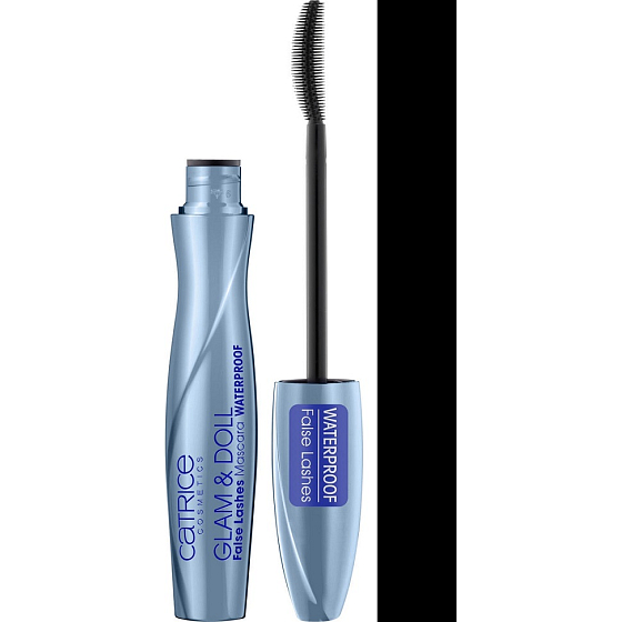 Catrice Glam & Doll False Lashes wodoodporna mascara 010 Black Waterproof 10 ml