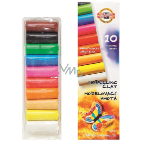 Koh-i-Noor Modelina szkolna Motyl 10 kolorów po 20 g