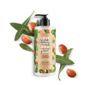 Love Beauty & Planet Bambucké máslo a Santalové dřevo sprchový gel pro bohatou hydrataci 500 ml