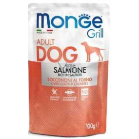 Monge Dog Grill łososiowa kapsułka 100 g