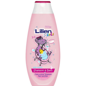 Lilien Girls szampon i płyn do kąpieli 2w1 dla dziewczynek 400 ml
