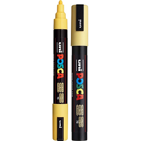 Posca Uniwersalny akrylowy marker 1,8 - 2,5 mm Słomkowy PC-5M