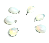 Opalit Troml wisiorek syntetyczny kamień 2,2 - 3 cm, 1 sztuka, kamień intuicji i nadziei