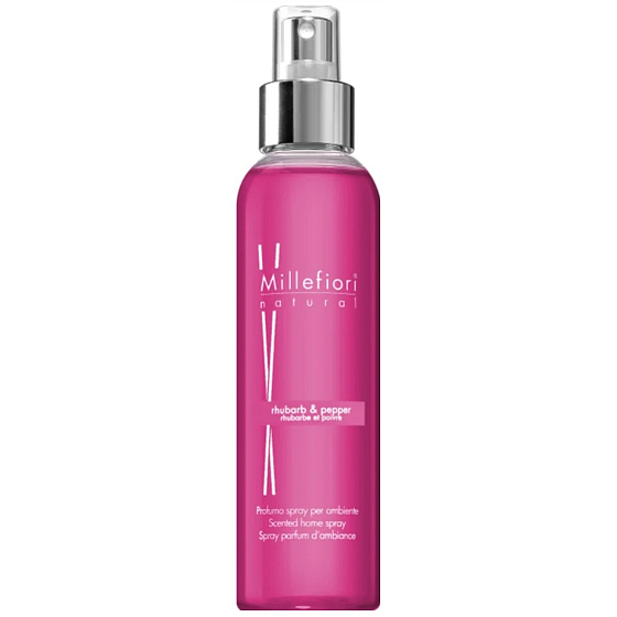 Millefiori Milano Natural Rabarbar & Pepper - Rabarbar & pieprz Bytowy spray 150 ml