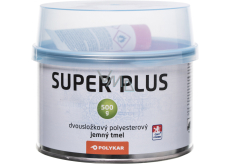 Polykar Super Plus drobny dwuskładnikowy poliesterowy szpachlówka, 500 g