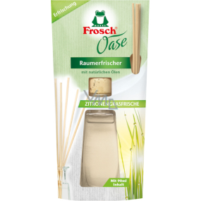 Frosch Oase Trawa cytrynowa odświeżacz powietrza, 90 ml