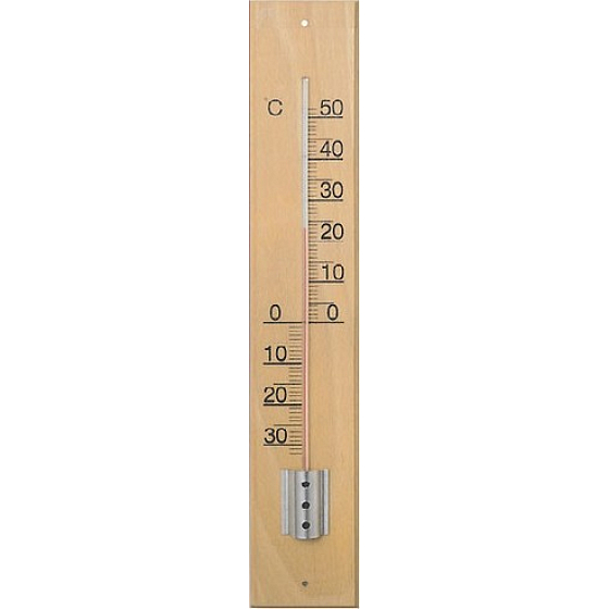 Schneider Teploměr chatový dřevěný venkovní 490 x 80 mm