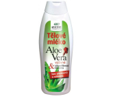 Bione Cosmetics Aloe Vera z białkowym orzechem laskowym mleko do ciała dla wszystkich typów skóry 500 ml