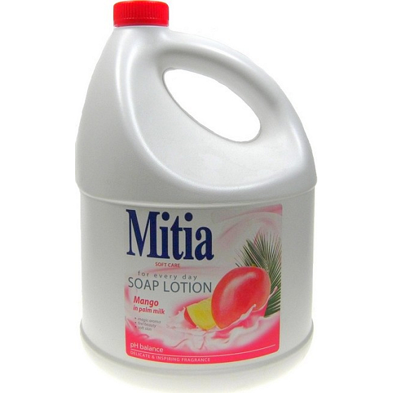 Mitia Mango in Palm Milk krémové tekuté mýdlo 5 l