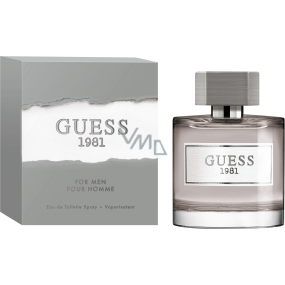 Guess Guess 1981 for Men toaletní voda pro muže 50 ml