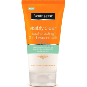 Neutrogena Visibly Clear Spot Proofing 2v1 čisticí emulze a maska 150 ml