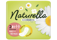 Naturella Classic Normal wkładki higieniczne z rumiankiem 10 sztuk