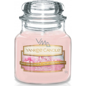 Yankee Candle Blush Bouquet - Růžová kytice vonná svíčka Classic malá sklo 104 g
