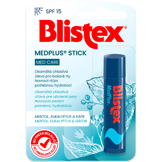 Blistex MedPlus stick SPF15 chłodzący balsam do ust 4,25 g