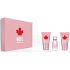 Dsquared2 Wood for Her toaletní voda pro ženy 5 ml + sprchový gel 25 ml + tělové mléko 25 ml, dárková kazeta