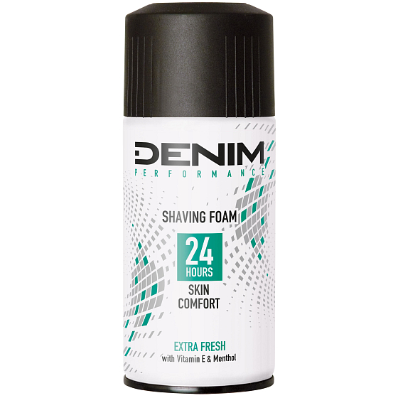 Denim Performance Extra Fresh pěna na holení pro muže 300 ml