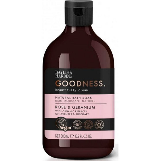 Baylis & Harding Růže a Muškát pěna do koupele 500 ml