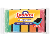 Spontex Megamax gąbki do naczyń 5 sztuk