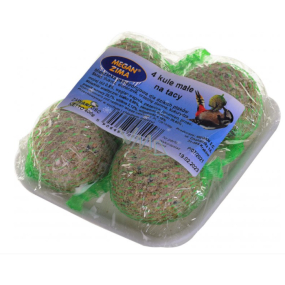 Megan Lojové koule pro venkovní ptactvo 4 x 90 g