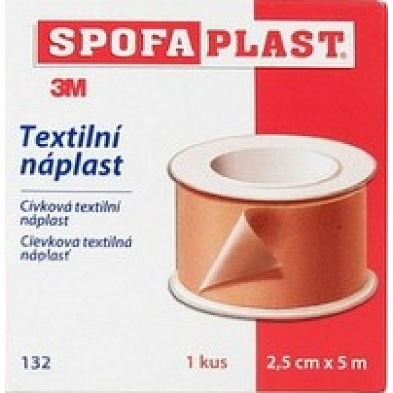 3M Spofaplast 132 cívková textilní náplast 2,5 cm x 5 m