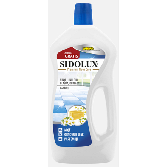 Sidolux Premium Floor Care Heřmánek prostředek na mytí vinylu, linolea, dlažby a obkladů 1 l