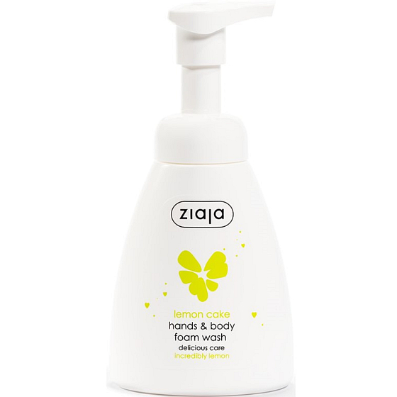 Ziaja Lemon Cake pěnové mýdlo na ruce a tělo 250 ml