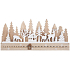 Adventní kalendář panorama Les 40 x 18 cm