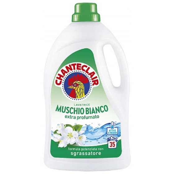 Chante Clair Lavatrice Muschio Bianco Biały Mośus tekutý prací prostředek 35 dávek 1575 ml