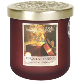 Heart & Home Czarowne Święta sojowa świeca zapachowa średnia aż 30 godzin 110 g