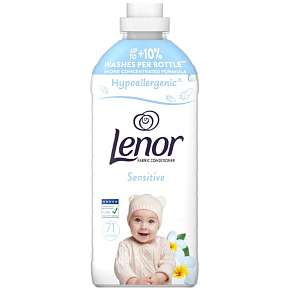 Lenor Sensitive koncentrowana płyn do płukania dla wrażliwej skóry 71 porcji 1491 ml