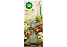 Air Wick Essential Oils Sandalwood & Warm Vanilla - Santalové dřevo a vanilka vonné tyčinky osvěžovač vzduchu 30 ml