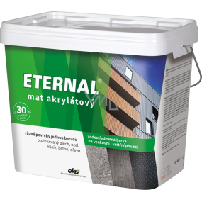 Eternal mat akrylátowy uniwersalny kolor do drewna, metalu, betonu, 10 palisandr, 10 kg