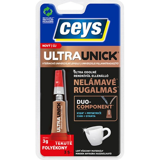 Ceys Ultraunick Liq uniwersalne klej w płynie 3 g