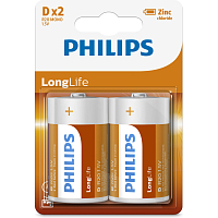 Baterie Philips Longlife 2 szt. D R20 mono 1,5V
