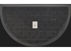 Rohożka gumowa i dywan półokrąg 45 x 75 cm