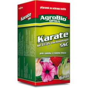 AgroBio Karate z technologią Zeon 5CS preparat przeciw szkodnikom i owadom ssącym 6 ml AgroBio Karate z technologią Zeon 5CS preparat przeciw szkodnikom i owadom ssącym 6 ml