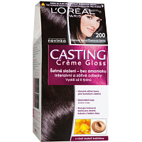 L'Oréal Casting Crème Gloss farba do włosów czarna jak heban 200