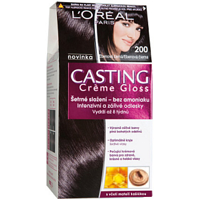 L'Oréal Casting Crème Gloss farba do włosów czarna jak heban 200