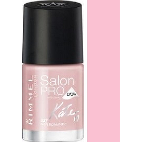 Rimmel London Salon Pro Lycra lak na nehty 227 New Romantic By Kate 12 ml