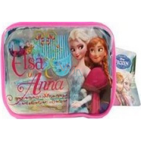 Disney Frozen Elsa a Anna sponky 2 kusy + gumičky do vlasů 2 kusy + mini hřebínek 1 kus + etue, dárková sada Disney Frozen Elsa a Anna sponky 2 kusy + gumičky do vlasů 2 kusy + mini hřebínek 1 kus + etue, dárková sada