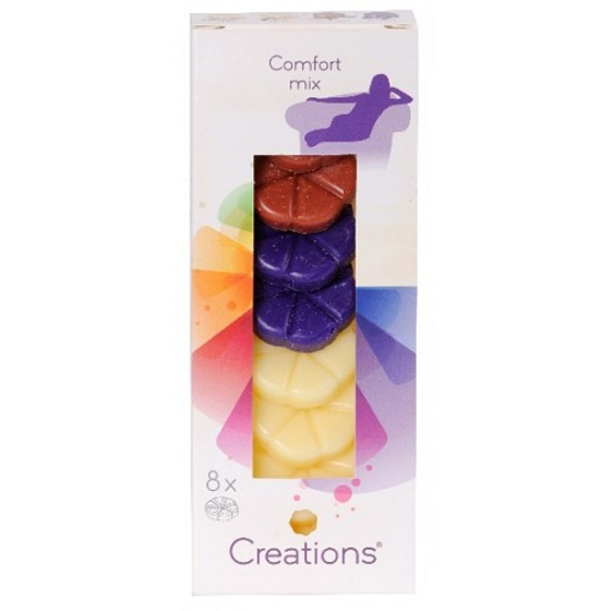Bolsius Aromatic Creations Comfort Mix vonný vosk do aromalampy 8 kusů