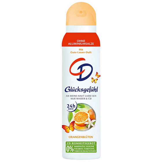 CD Orangenblüten - Pomerančový květ tělový deodorant sprej pro ženy 150 ml