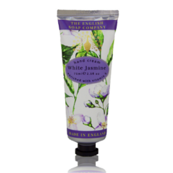 English Soap Biały Jaśmin krem do rąk z witaminą E i woskiem pszczelim 75 ml