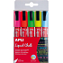 Apli Liquid Chalk Okrągły marker 5,5 mm 5 sztuk, zestaw